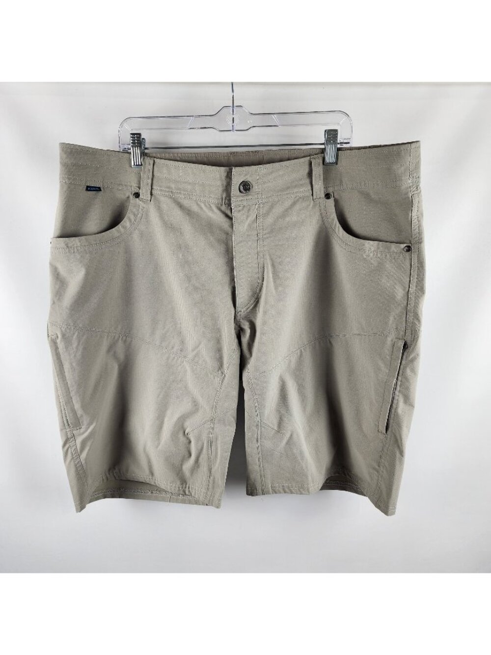 Kuhl Shorts Mens 42x11 Gray Silencr Kargo Short Cargo 5230